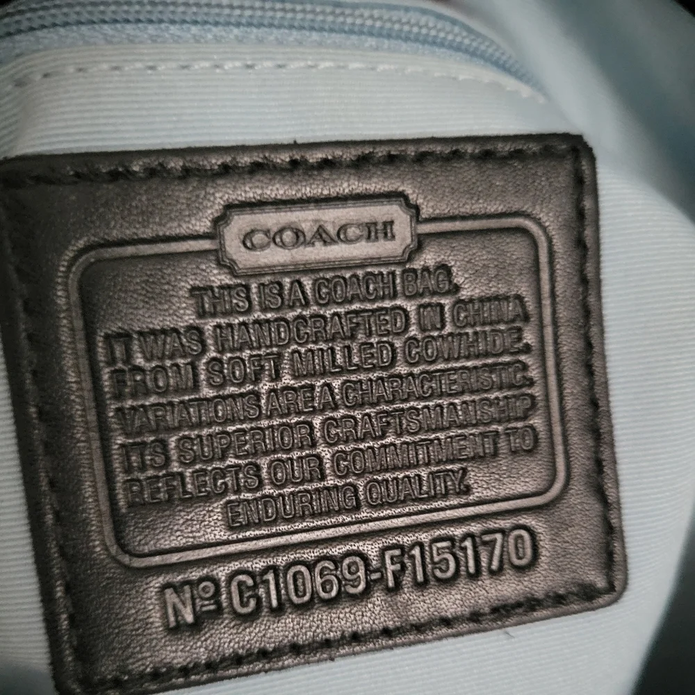 Coach Leather Turnlock Convertible - Picture 7 of 8